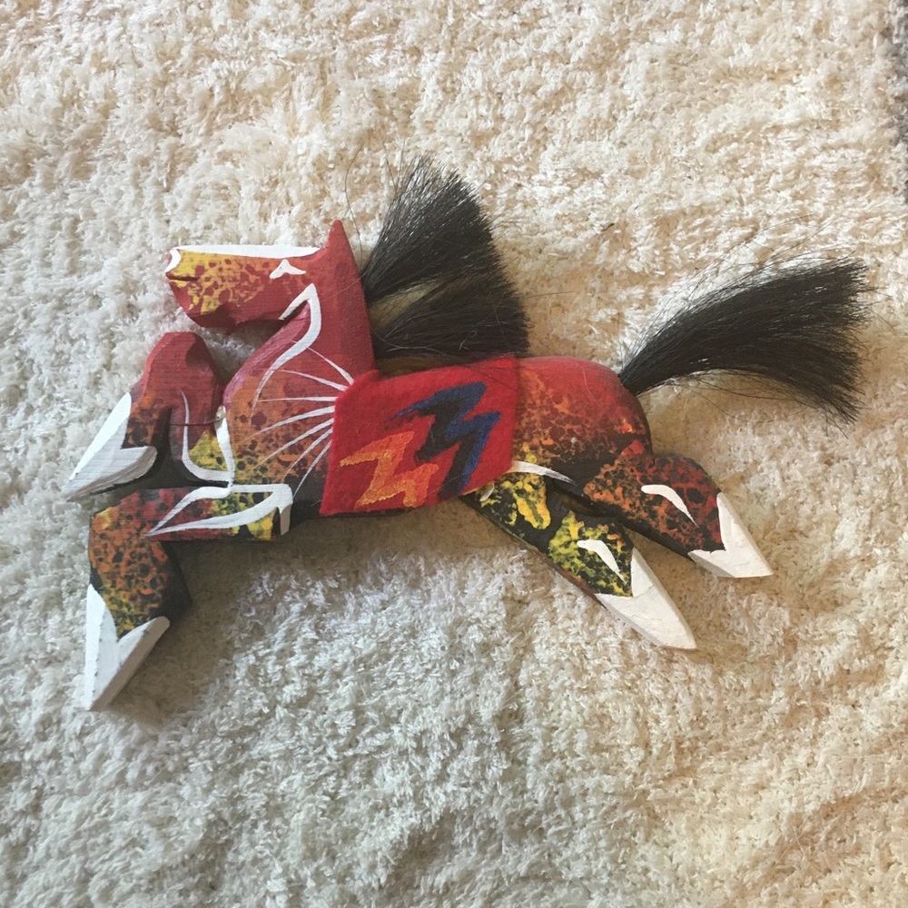 Original Native American Horse Wall Decor